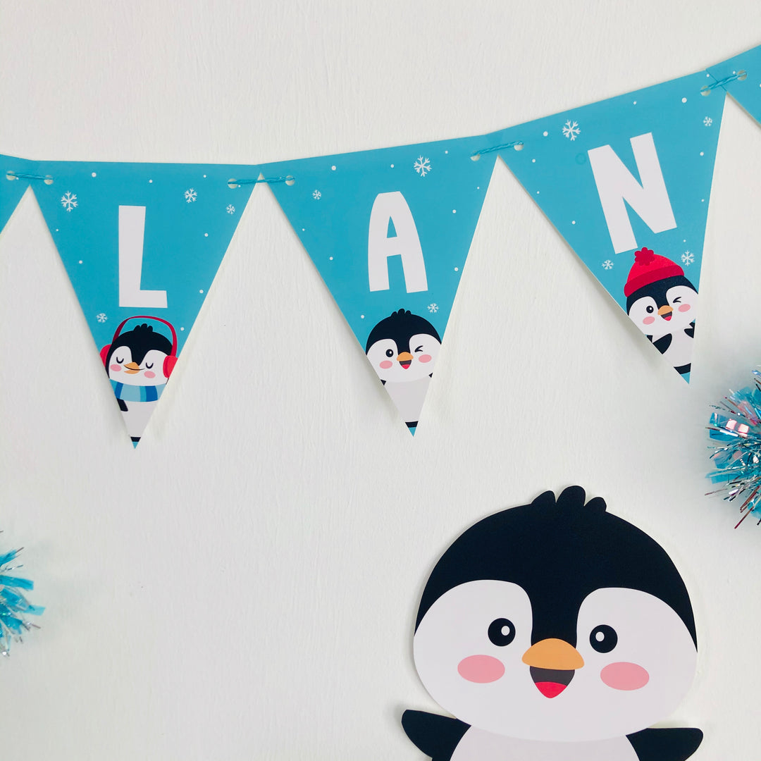 Penguin Party Banner