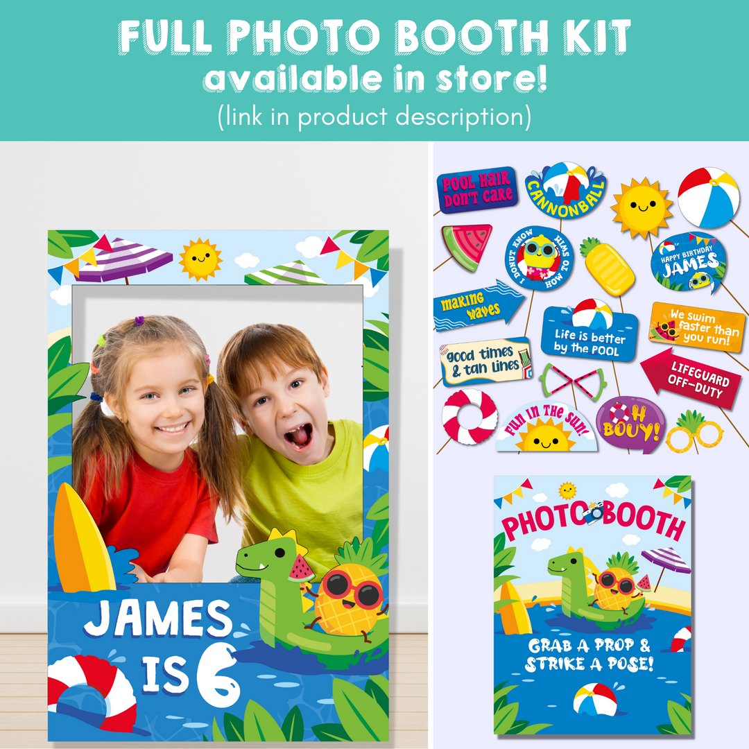 Pool Full Photo Booth Kit