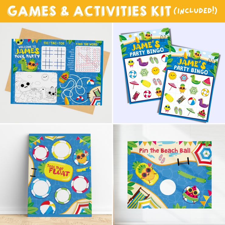 Pool Games and Activities Kit