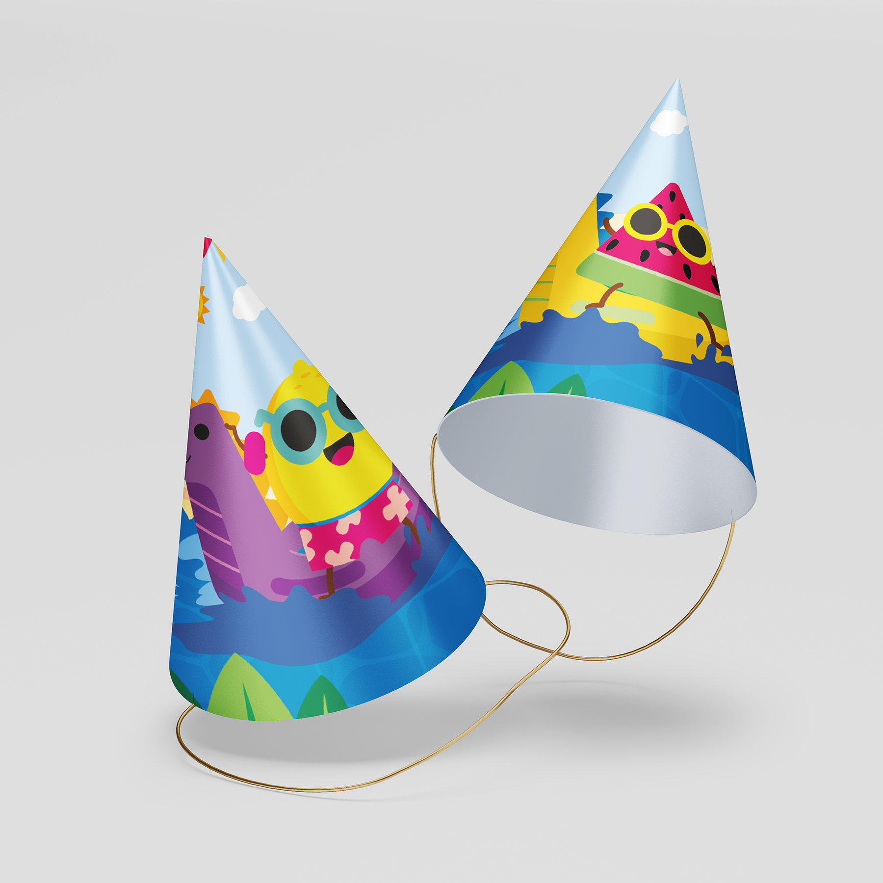 Pool 2024 party hats