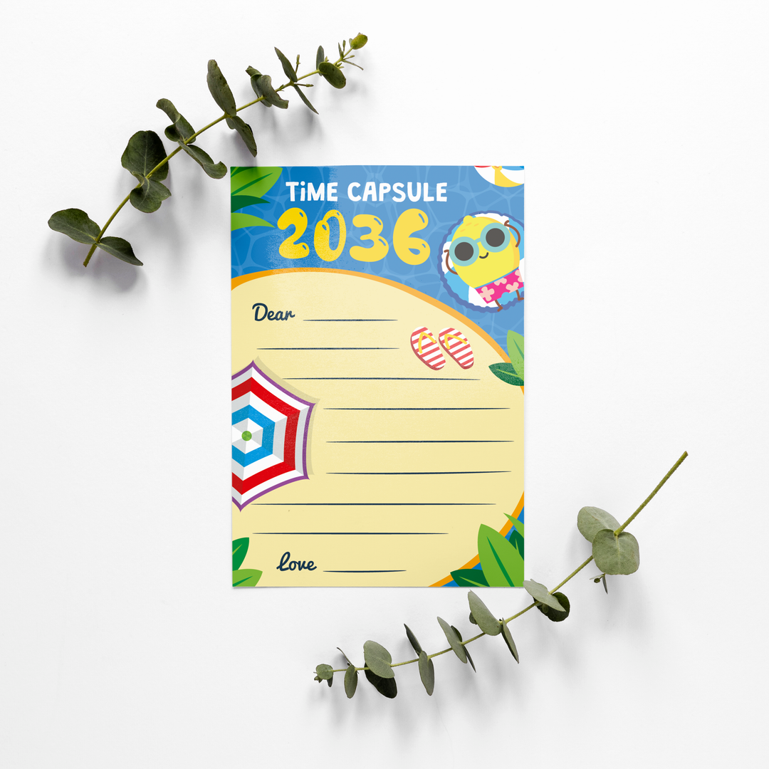 Pool Time Capsule Note