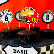 Race Car Cupcake Topper