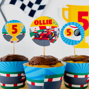 Racing Car Cupcake Wrappers