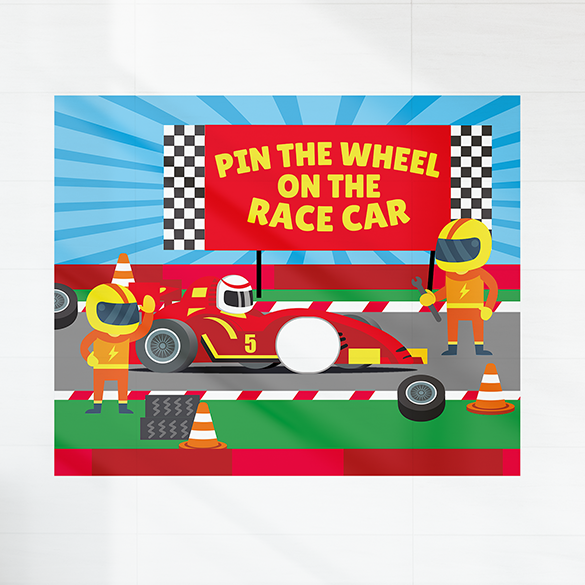 Racing Car Pin Game