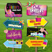 Rollerskating Party Signs Pack