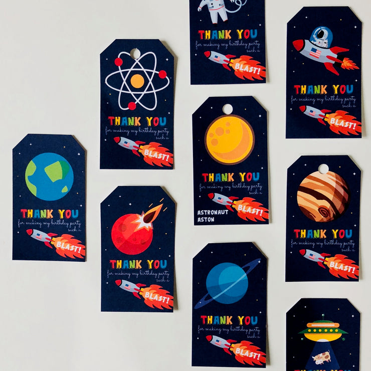 Space Gift Tags