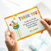 Super Simple Monsters Birthday Thank You Card