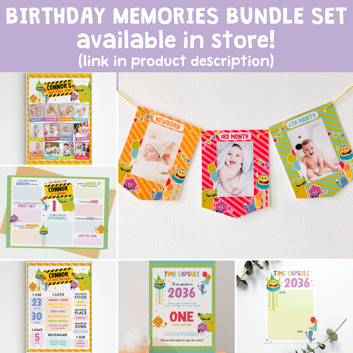 Super Simple Monsters Birthday Memories Bundle