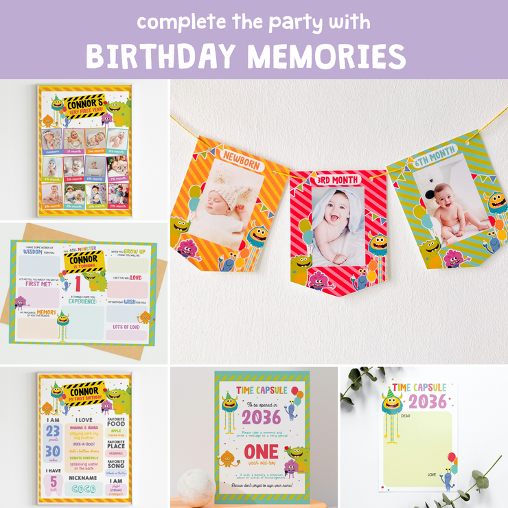 Super Simple Monsters Birthday Memories Pack