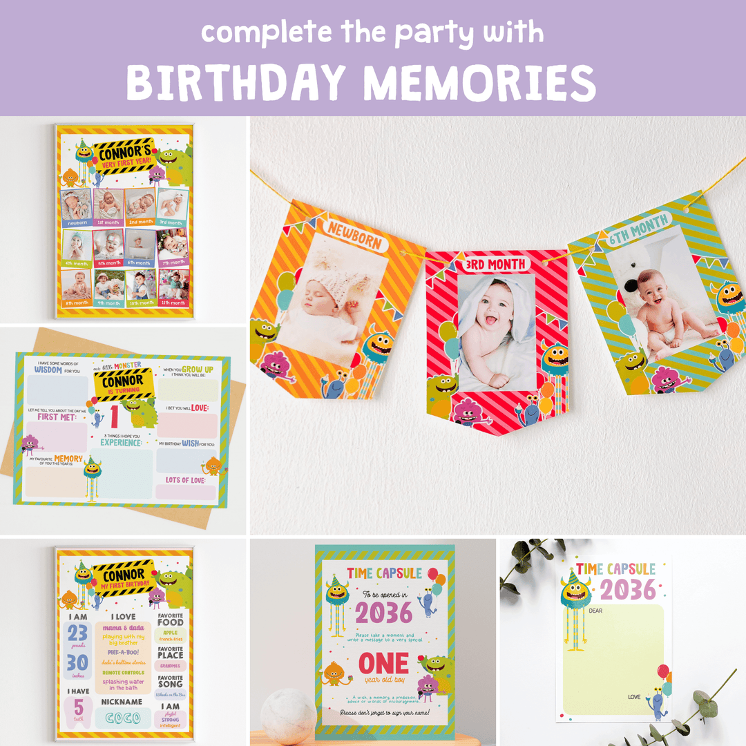 Super Simple Monsters Birthday Memories