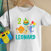 Super Simple Monsters Birthday Shirt