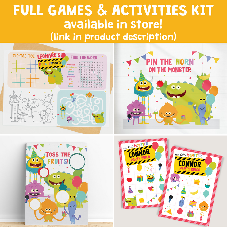 Super Simple Monsters Party Games and Activities Kit
