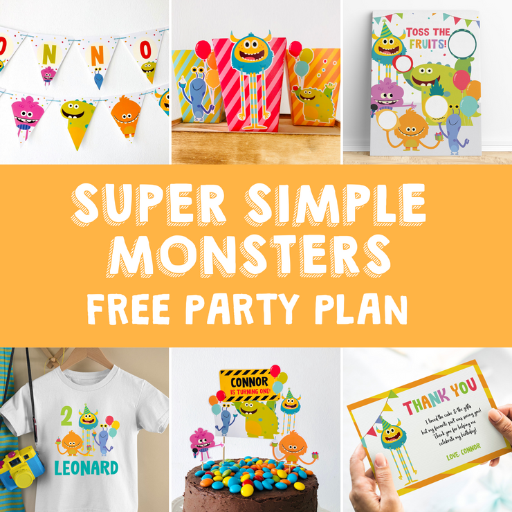 Super Simple Monsters Party Plan