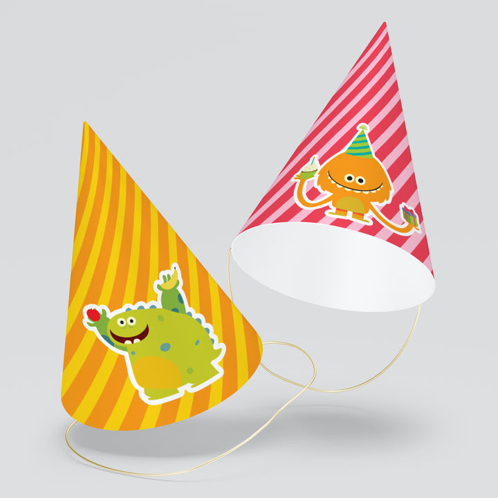 Super Simple Monsters Party Hats