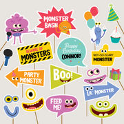 Super Simple Monsters Photo Props
