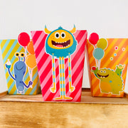 Super Simple Monsters Popcorn Boxes Printable