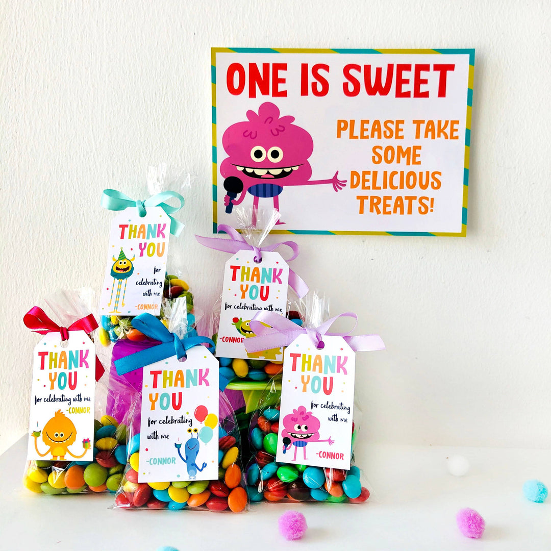 Super Simple Monsters Treats Sign