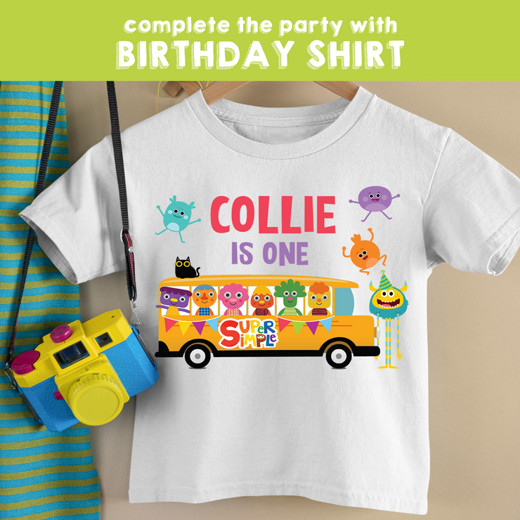 Super Simple Songs Birthday Party Shirt