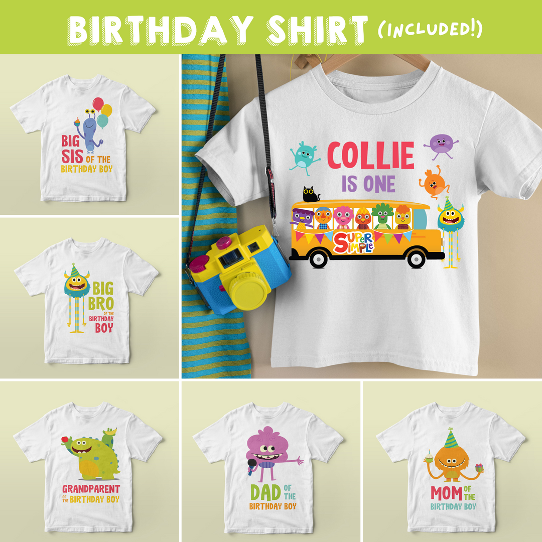 Super Simple Songs Birthday Shirt