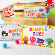 Super Simple Songs Food Tent Cards