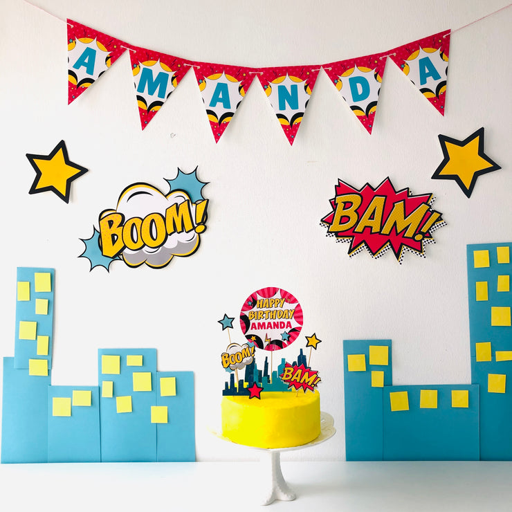 Supergirl Party Decor