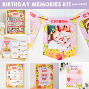 Tutti Frutti Birthday Memories Kit
