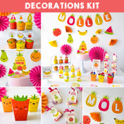 Tutti Frutti Decorations Kit