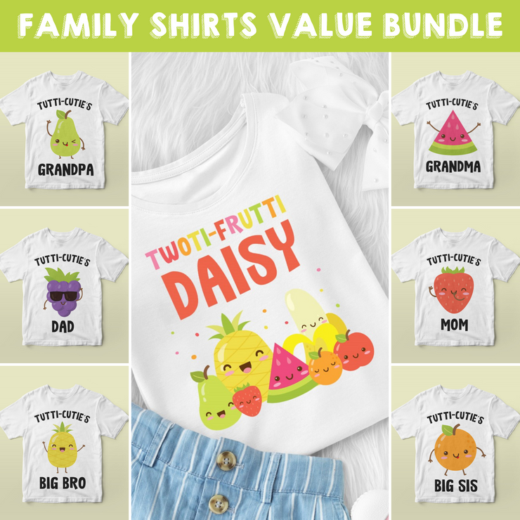 Tutti Frutti Family Shirts Bundle