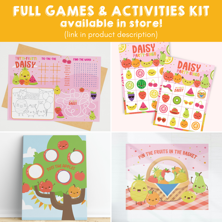 Tutti Frutti Full Games and Activities Kit