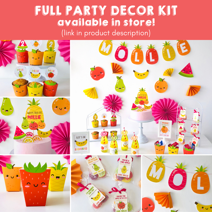 Tutti Frutti Full Party Decor Kit