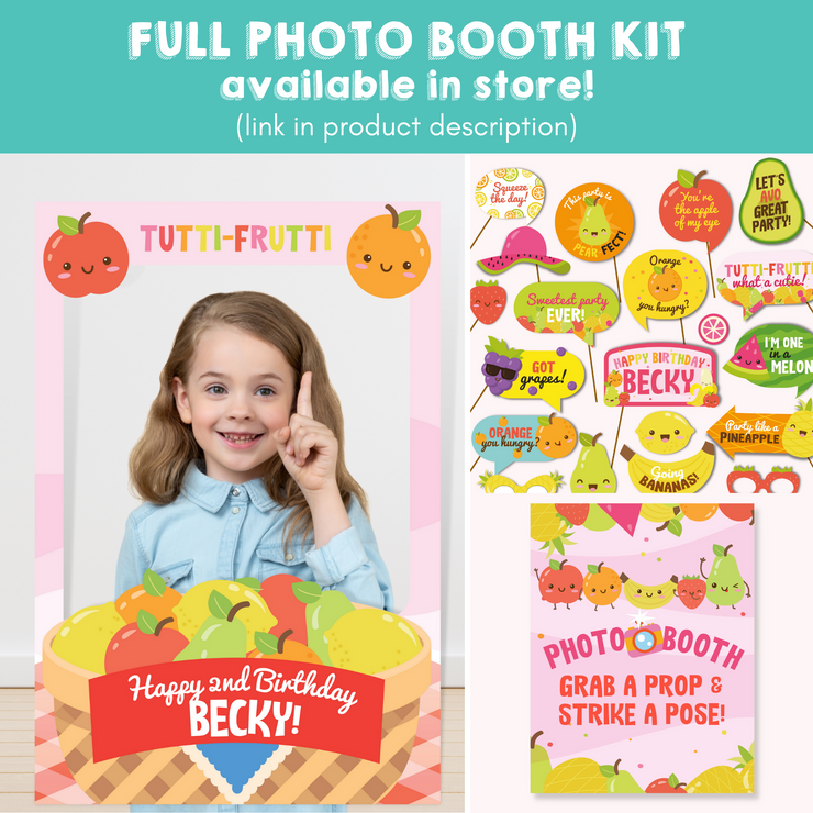 Tutti Frutti Full Photo Booth Kit