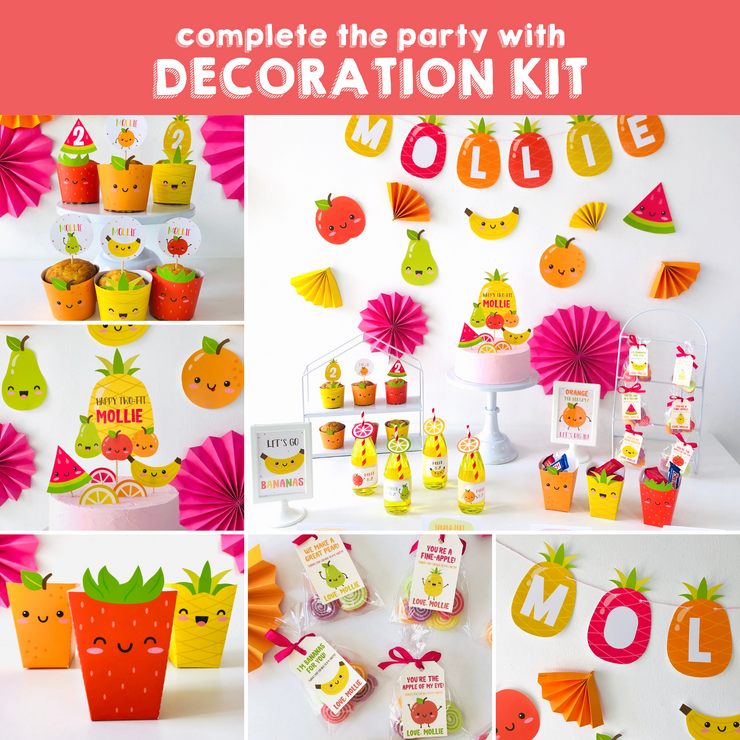 Tutti Frutti Party Decoration Kit