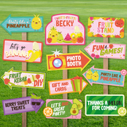 Tutti Frutti Party Directional Sign