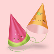 Tutti Frutti Party Hats