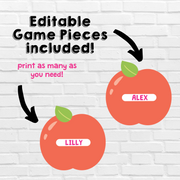 Tutti Frutti Pin the Fruits Games Pieces