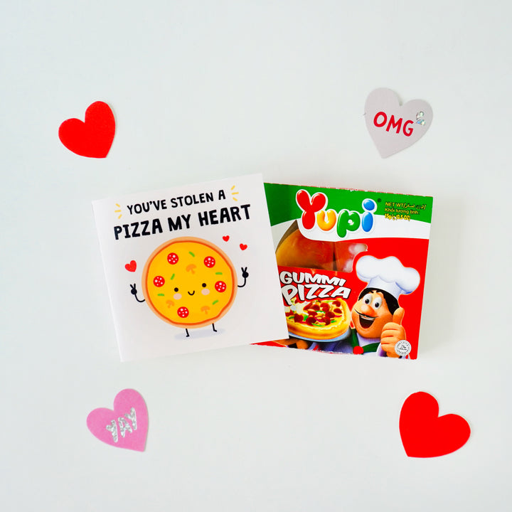 Funny Valentines Pizza Pun