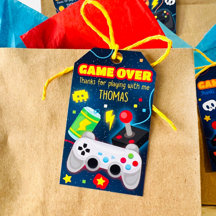Video Game Gift Tag