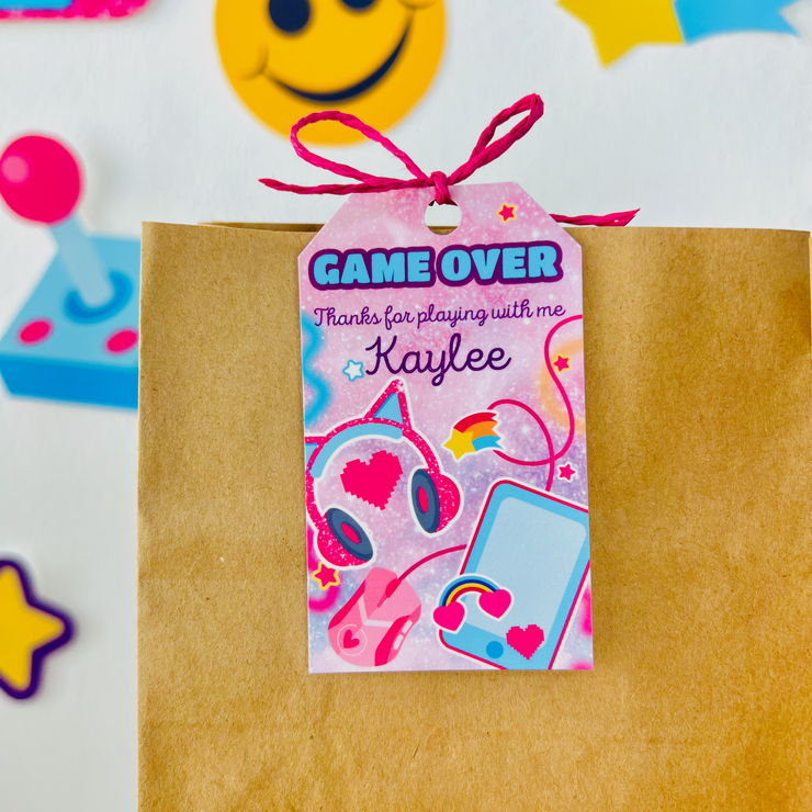Video Game Girl Favor Tags