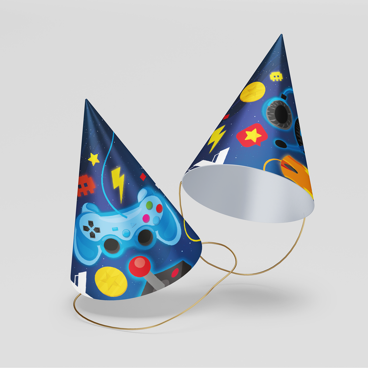 Video Game Party Hats