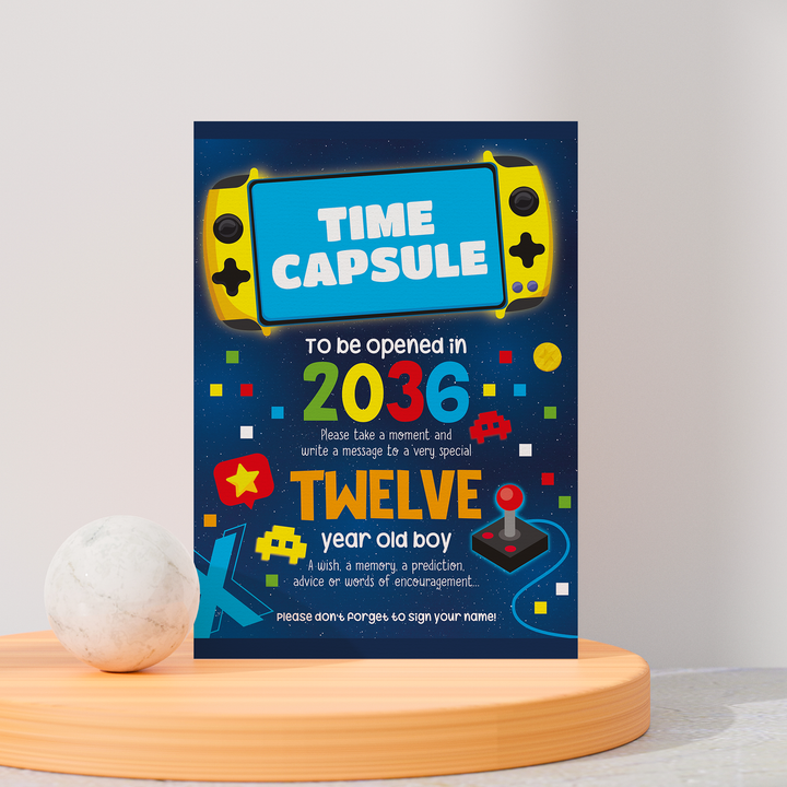 Video Game Time Capsule Display