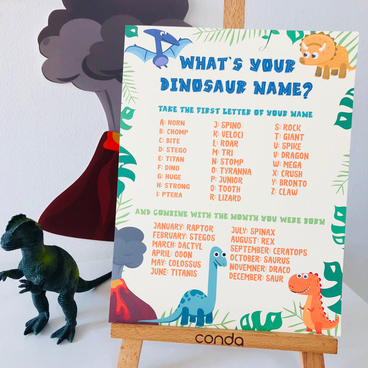 Whats Your Dinosaur Name