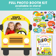 Wheels on the Bus Full Photo Booth Kit