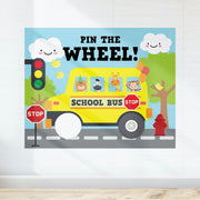 Wheels on the Bus Pin the Wheel Game