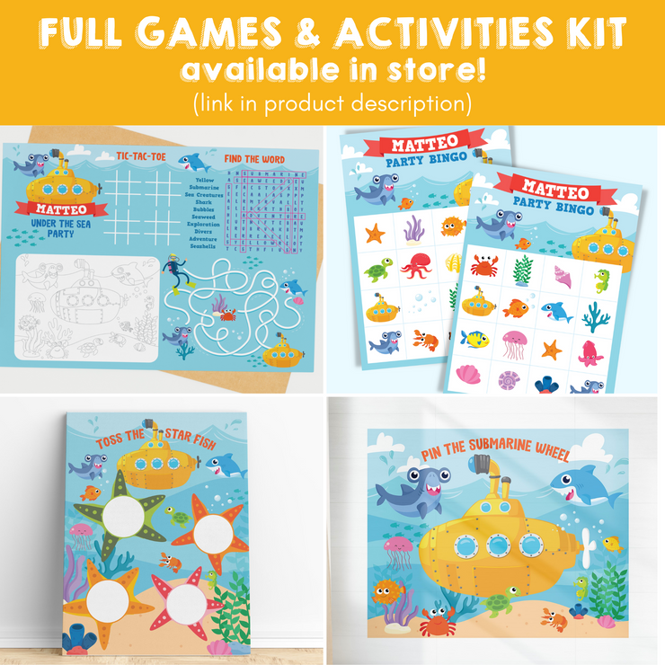 Yellow Submarine Full Games And Activities Kit